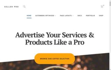 Seller Pro (Web Plant Media) - (screenshot desktop)