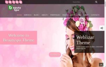 Screenshot Desktop BeautySpa Premium (screenshot desktop)