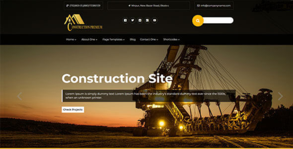 Construction Premium (Weblizar)