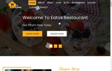 Eatos Premium (screenshot desktop)