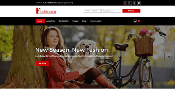 Fashionair Premium (Weblizar)