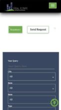 Screenshot Mobile Real Estate Premium (Weblizar) - (screenshot mobile)
