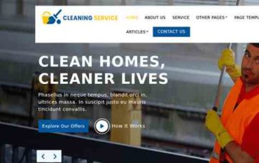 All Cleaning Services Pro (screenshot desktop)