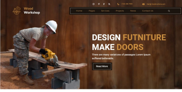 Carpenter Wood Works Pro (Webnotick)