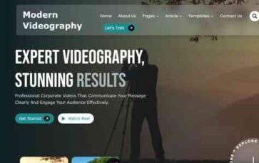 Modern Videography Pro (screenshot desktop)
