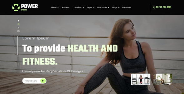 Prime Fitness Gym (Webnotick)