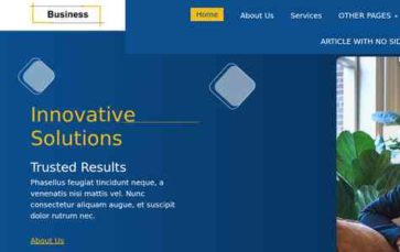 The Corporate Business Pro (screenshot desktop)