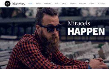 Vision Church (screenshot desktop)