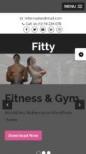 Fitty Pro (screenshot mobile)