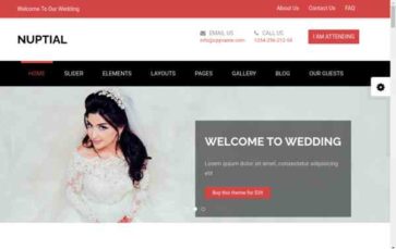 Nuptial Pro (screenshot desktop)