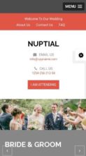 Nuptial Pro (screenshot mobile)