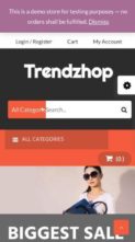 TrendzhopPro (screenshot mobile)