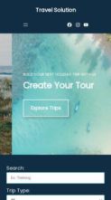 TravelSolution (screenshot mobile)