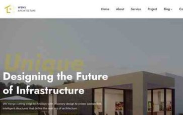 WENS Architecture (screenshot desktop)
