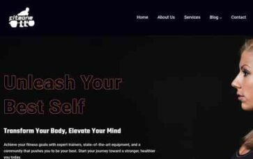 WENS FitZone (screenshot desktop)