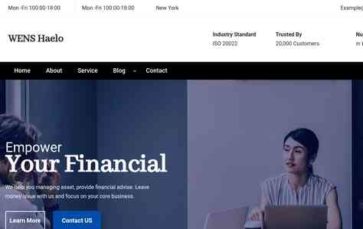 WENS Haelo (screenshot desktop)