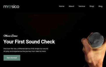 WENS Musico (screenshot desktop)