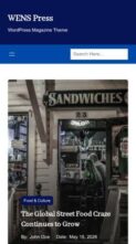 WENS Press (screenshot mobile)
