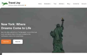 WENS Travel Joy (screenshot desktop)