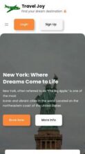 WENS Travel Joy (screenshot mobile)
