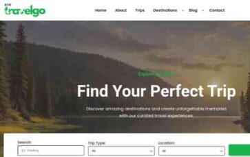 WENS TravelGo (screenshot desktop)