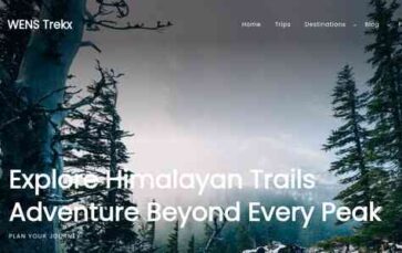 WENS TrekX (screenshot desktop)