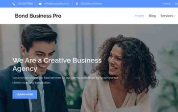 Bond Business Pro (screenshot desktop)