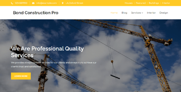 Bond Construction Pro (Wild Themes)