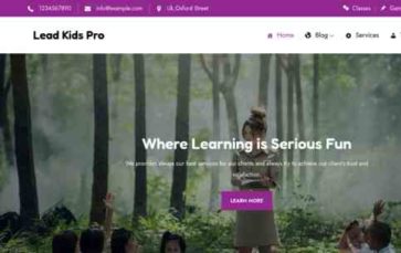 Lead Kids Pro (screenshot desktop)