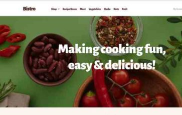 Bistro (WooCommerce) (screenshot desktop)