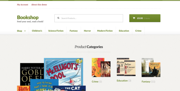 BookShop (WooCommerce)