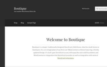 Screenshot Desktop Boutique (WooCommerce) (screenshot desktop)