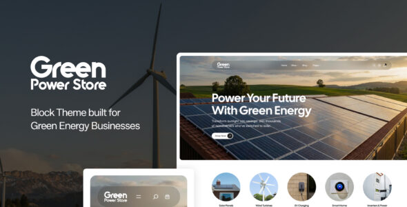 Green Power Store (WooCommerce)