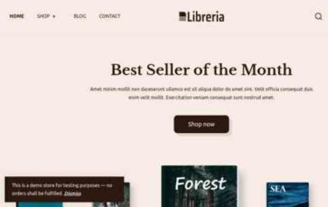 Libreria (screenshot desktop)