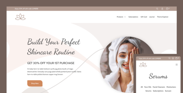 Lumiere (WooCommerce)