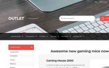 Screenshot Desktop Outlet (WooCommerce) (screenshot desktop)