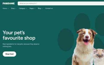 Pawsome (screenshot desktop)
