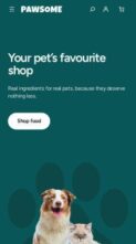 Pawsome (screenshot mobile)