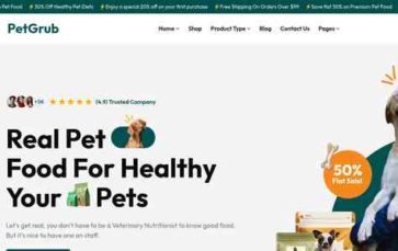 Petgrub (screenshot desktop)