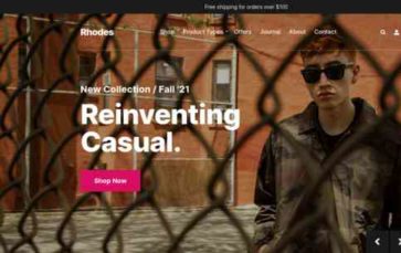 Rhodes (screenshot desktop)