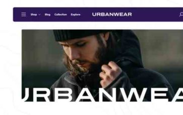 Urban Wear (screenshot desktop)