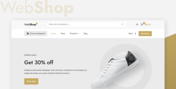 WebShop (WooCommerce)