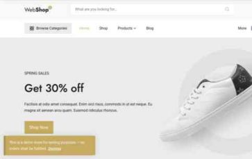 WebShop (screenshot desktop)