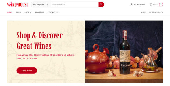 Wine House (WooCommerce)