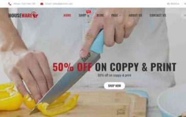 Houseware (screenshot desktop)