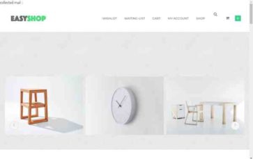 Easy Shop (WordPress Eden) (screenshot desktop)