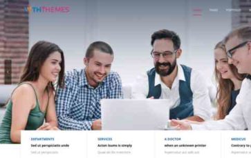 Agency (WordPress Themes Hub) (screenshot desktop)