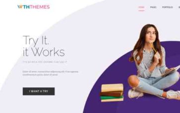 Education (MultiPurpose Themes) (screenshot desktop)