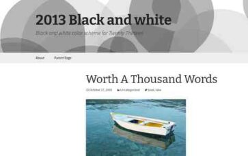 2013 Black and white (screenshot desktop)