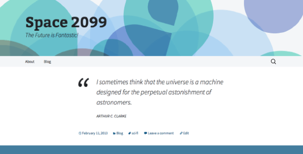 2013 Blue Sequence (WordPress)